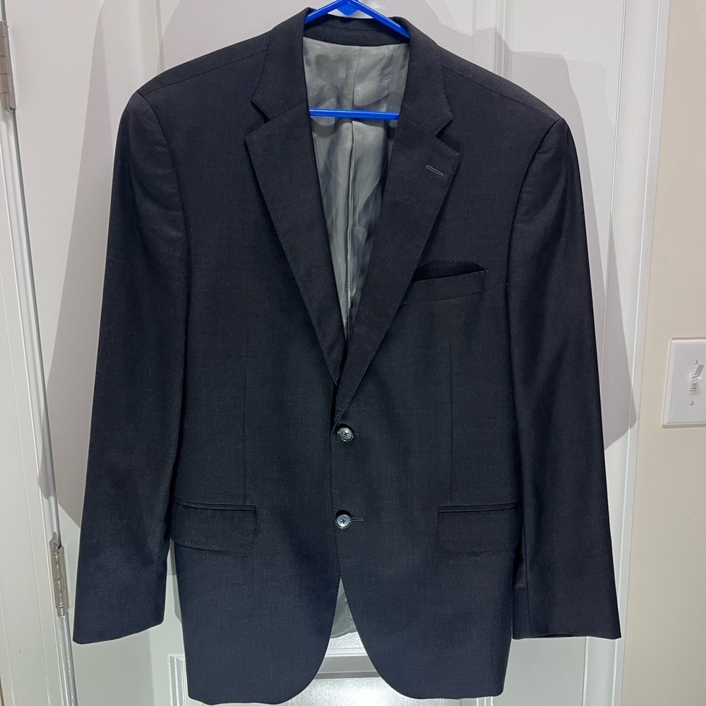 Brooks Brothers Brooksease Madison Glen Plaid Blazer 46L Wrinkle resistant